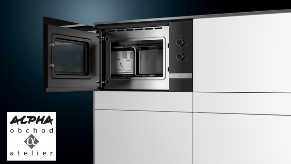 Vestavná mikrovlnná trouba SIEMENS BF 550LMR0