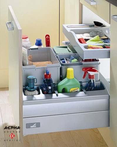InnoFlex 600 - výsuvné odpadkové koše