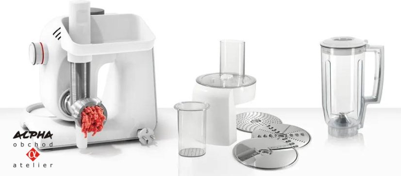 Kuchyňský robot Bosch MUM 58231 1000W/bílá/silver
