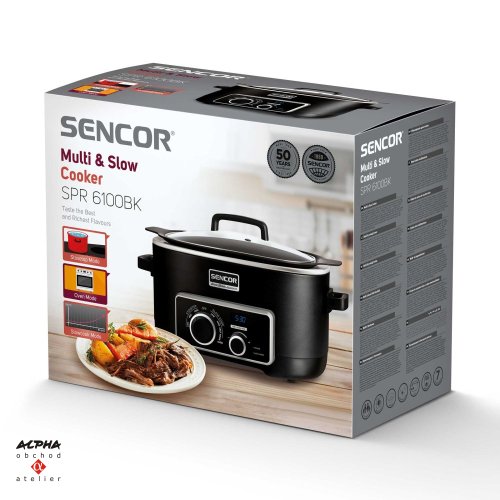 Hrnec na pomalé vaření Sencor SPR6100BK