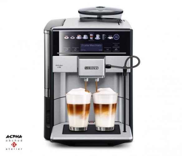 Espresso Siemens TE 657313 RW nerez