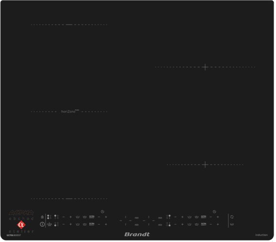 Indukční deska Brandt BPI 364HSB černá