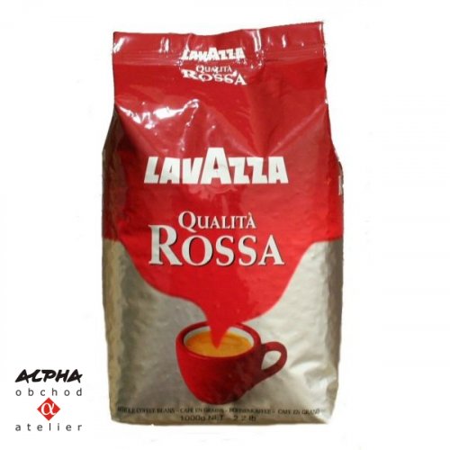 Káva Lavazza Qualita Rossa 1kg, zrnková