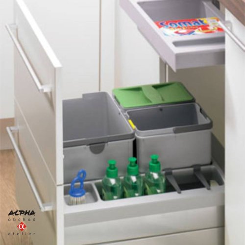 InnoFlex 600 - výsuvné odpadkové koše