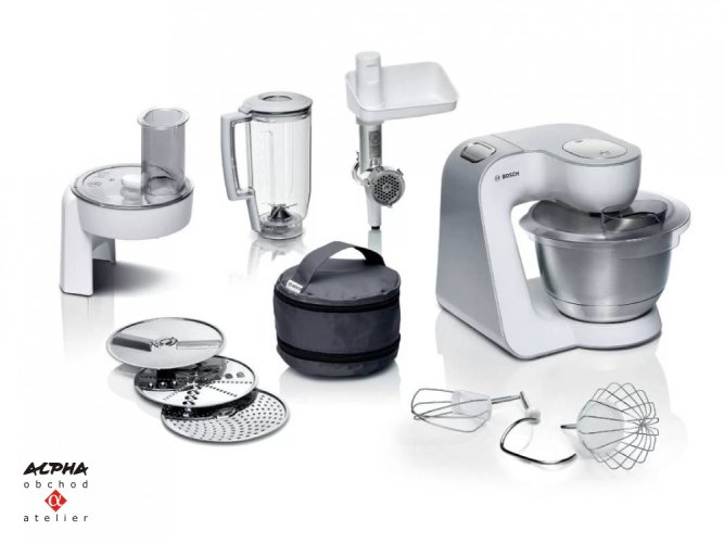 Kuchyňský robot Bosch MUM 58231 1000W/bílá/silver