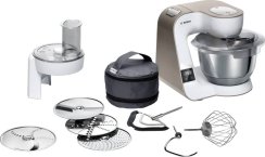 Kuchyňský robot Bosch MUM 5XW10 s váhou/Champagne