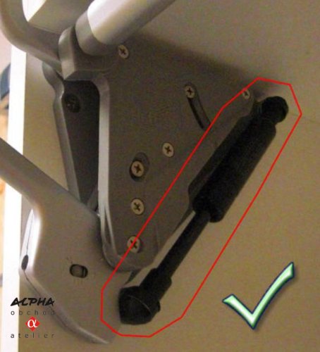 Píst plynový Lift Advanced 500N Stabilus