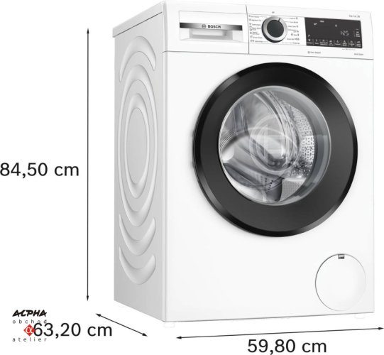 Pračka Bosch WGG 242Z3BY 9kg/1200ot.