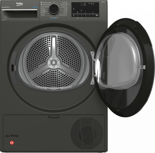 Sušička prádla BEKO B5T 682530MCSHBC 8kg/Antracit