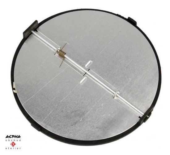 Zpětná klapka ZK-120 s přírubou průměr 120mm
