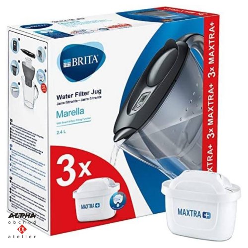 Konvice BRITA Marella/Memo/graphite/2.4/3xMX+