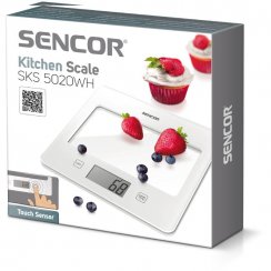 Kuchyňská váha Sencor SKS 5020WH bílá