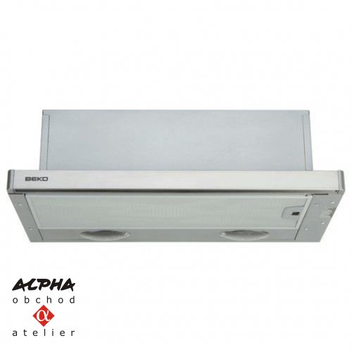 Výsuvný odsavač par BEKO CTB 6407 X nerez