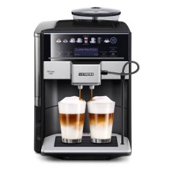 Espresso Siemens TE 655319 RW černá-metalická