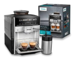 Espresso Siemens TE 653M11 RW stříbrná