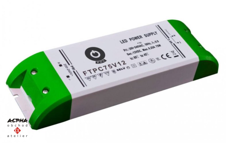 Napájení PROFI LED 12V/70W/5830mA IP20 stavební