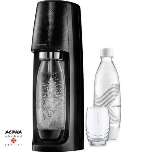SodaStream sada SPIRIT Black