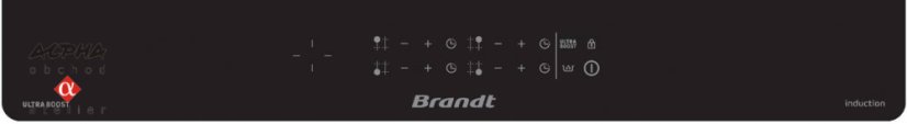 Indukční deska Brandt BPI 3641PB černá