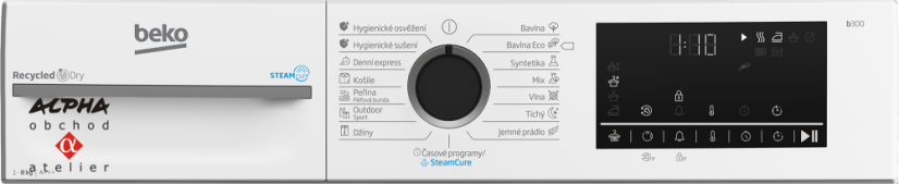 Sušička prádla BEKO BM3T 4824WC 8kg/Bílá