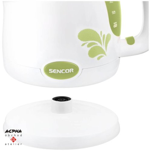Rychlovarná konvice Sencor SWK 1501GR zelená