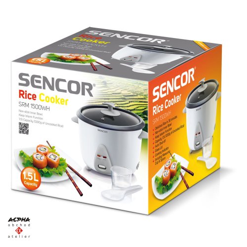Rýžovar Sencor SRM1500WH bílý