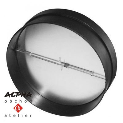 Zpětná klapka ZK-150 s rámečkem průměr 150mm