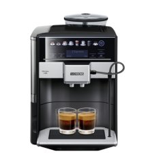 Espresso Siemens TE 655319 RW černá-metalická