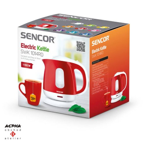 Rychlovarná konvice SENCOR SWK 1014RD 1l/červená