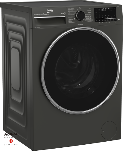 Pračka Beko B5WFU 58418MCSHBC 8kg/Antracit