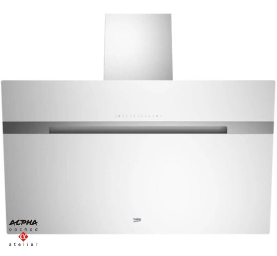 Komínový odsavač BEKO HCA 92741W 90cm/bílý