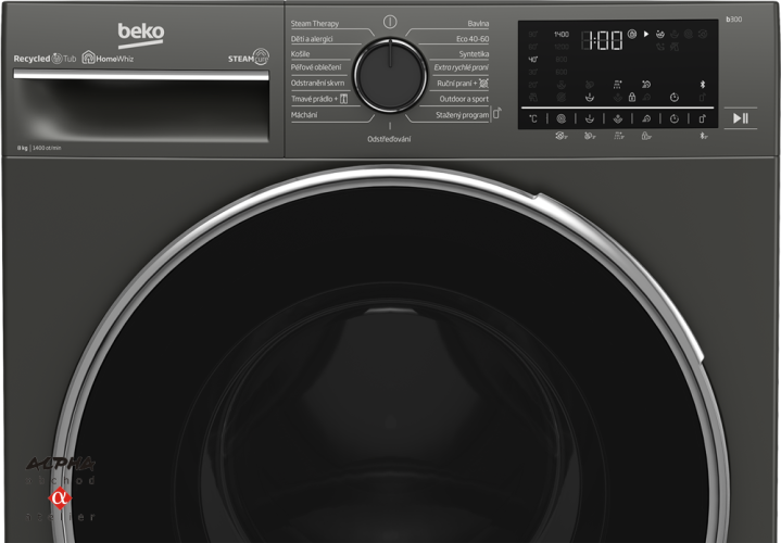 Pračka Beko B5WFU 58418MCSHBC 8kg/Antracit