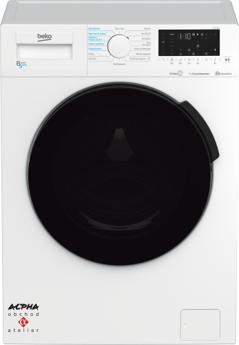 Pračka se sušičkou BEKO HTV 8716X1 8kg/5kg