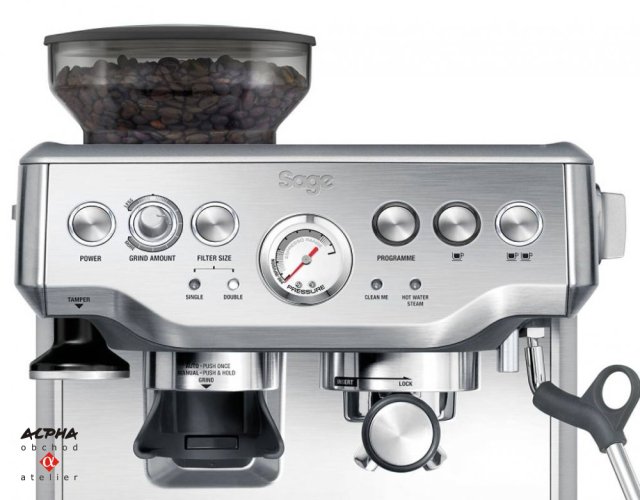 Espresso Sage BES 875BSS nerez