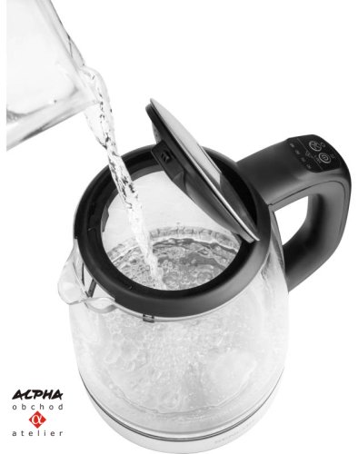 Varná konvice Sencor SWK2090BK sklo
