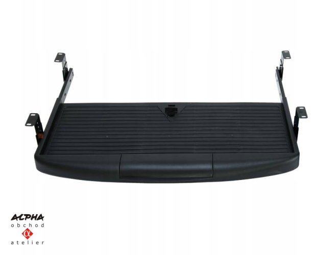 Výsuv klávesnice 350mm s policí komplet/černý