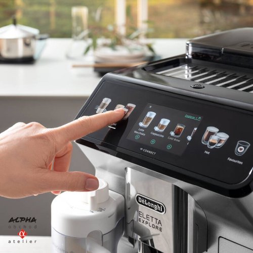 Espresso DeLonghi ECAM 450.65.S Eletta stříbrná