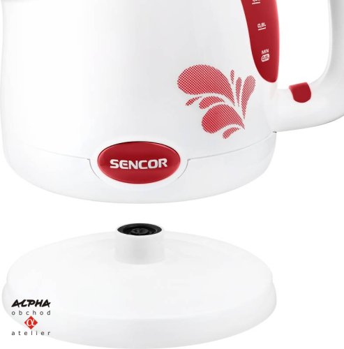 Rychlovarná konvice Sencor SWK 1504RD červená