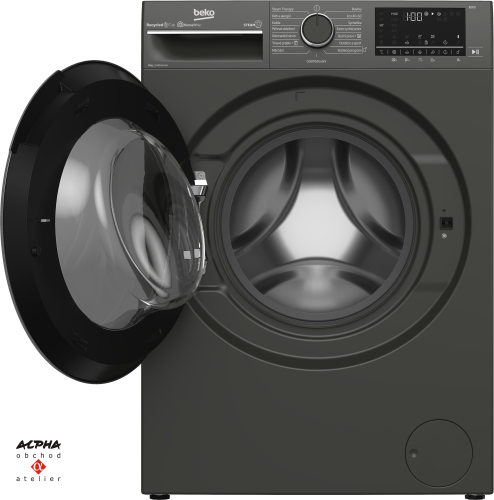 Pračka Beko B5WFU 58418MCSHBC 8kg/Antracit