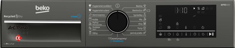 Sušička prádla BEKO B5T 682530MCSHBC 8kg/Antracit