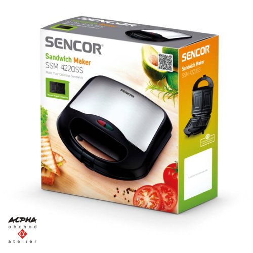 Sendvičovač Sencor SSM 4220SS