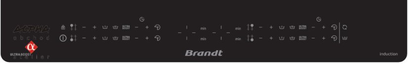 Indukční deska Brandt BPI 3641SB černá