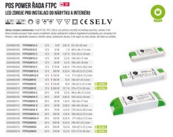 Napájení PROFI LED 12V/70W/5830mA IP20 stavební