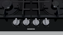 Plynová varná deska Siemens EN 6B6HB90 černá/sklo
