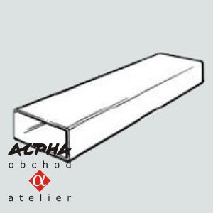 DOMUS systém 100 ploché potrubí 120x60mm (1m)