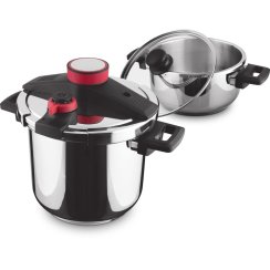 Tlakový hrnec Lamart 4+7l Steam (sada)