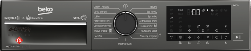 Pračka Beko B5WFU 58418MCSHBC 8kg/Antracit