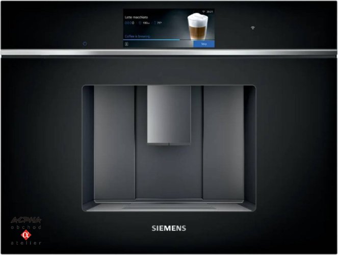 Vestavné espresso SIEMENS CT 718L1B0 černá