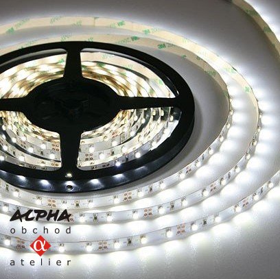 LED pásek 5050 60LED/14,4W/1140lm bílá teplá