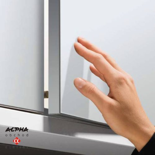 Push to Open Magnet silný/dlouhý zdvih/pouzdro/bíl