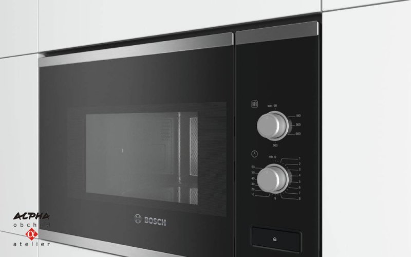Mikrovlnná trouba BOSCH BFL 550MS0 nerez